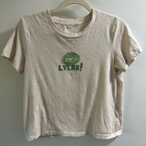 Aerie crop boyfriend tee